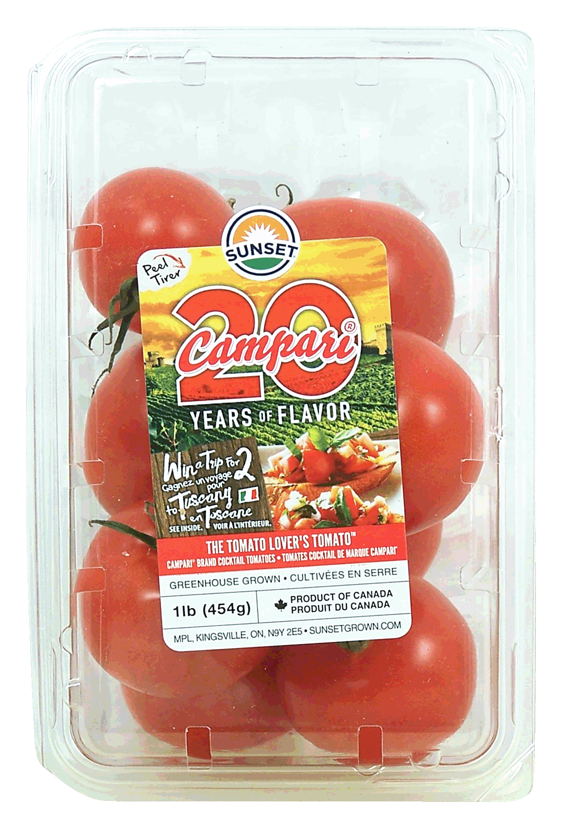 Sunset Campari tomatos Full-Size Picture